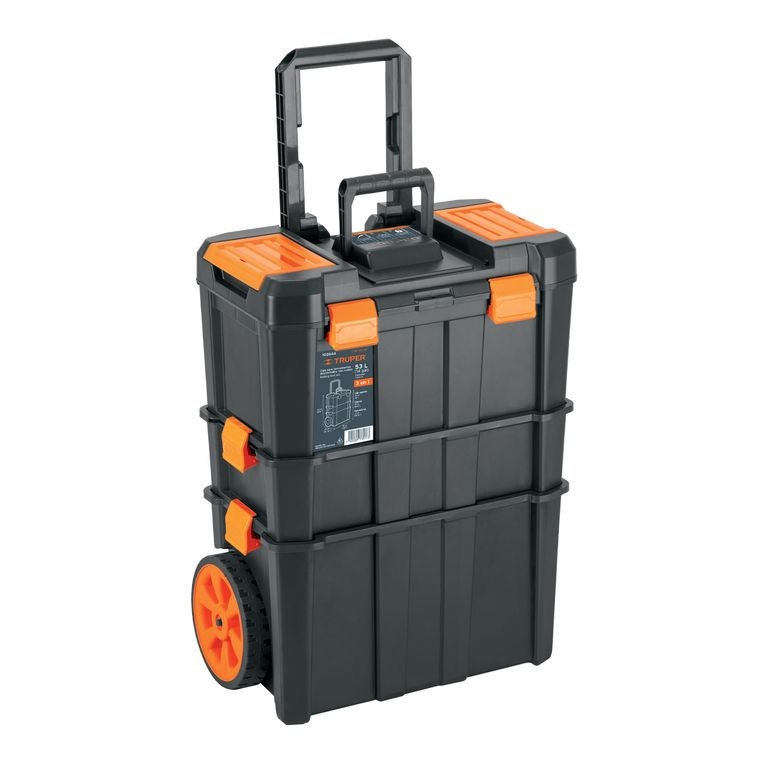 Caja para Herramienta 19"x25" con Ruedas 3 en 1 Desmontable Truper