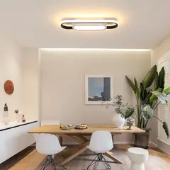 HOME NEAT - Lámpara de Techo LED 40CM Modernas 3 Color