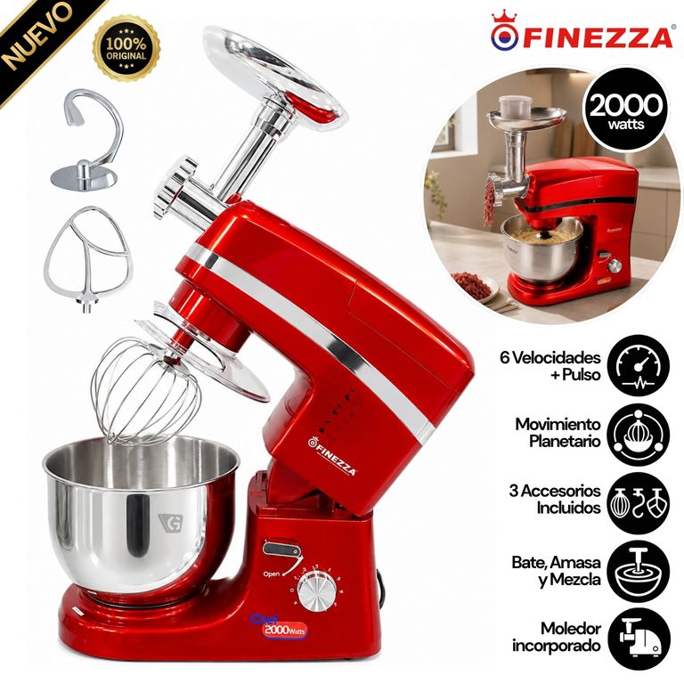 Batidora Orbital con Moledor 2000W FZ-6820B