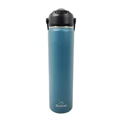 SHELTER - Sport Bottle Blue Grey 740ml 25oz de Acero Inoxidable