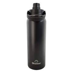 SHELTER - Sport Bottle Black 1180ml 40oz de Acero Inoxidable