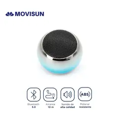 MOVISUN - Mini Parlante Egg Neo 5 W Bluetooth 5.0 con Radio FM