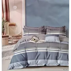 MINGDA - Set de Edredón 2 Pz+ Juego de Sábanas + Funda 100% Bambu