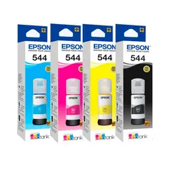 EPSON - Tinta T544 544 Original kit x 4 unidades L3560 L5190 L5290 L5590