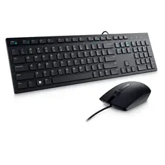 DELL - Kit Teclado y Mouse KM300C USB Negro