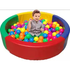 GENERICO - Piscina de pelotas mediana + 200 pelotas - Psicomotricidad