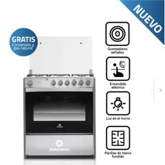 INDURAMA - COCINA 6 QUEMADORES + HORNO CATALUÑA