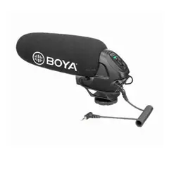 BOYA - Micrófono Shotgun Direccional BY-BM3030