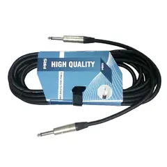 GENERICO - Cable Plug a plug mono de Guitarra, Bajo, de 6 metros Mrs