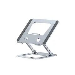 GENERICO - Soporte Para Laptop Aluminio Graduable Alta Calidad Solidez
