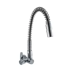 XM - Llave Ganso Para Cocina en Bronce Cromado