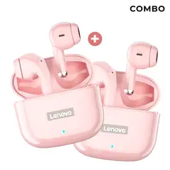 LENOVO - Audifonos LP40 Pro Rosado 2x1
