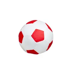 MULTITOP - Puff Soccer Chico Blanco y Rojo