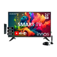 GENERICO - Televisor INNOS 24 LED HD Smart TV S2401KU Android y Antena