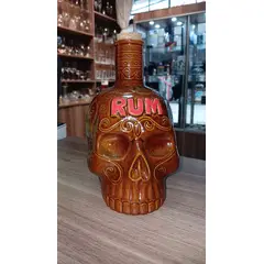 GENERICO - Tiki Skull Rum Bottle Ceramica 850ml