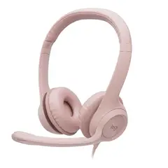 LOGITECH - Audifono Con Microfono Logitech H390 Usb Noise Cancelling Rosado