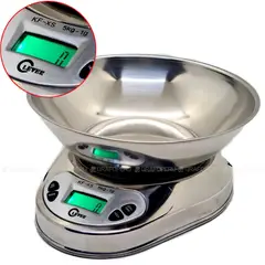 OEM - Balanza Digital Gramera Cocina Acero Inoxidable 5Kg