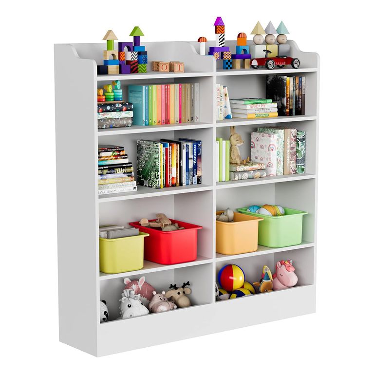 Estante Multiusos Infantil Waky Blanco DIBA Muebles