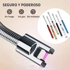 GENERICO - Encendedor Electrico Recargable 360 Flexible