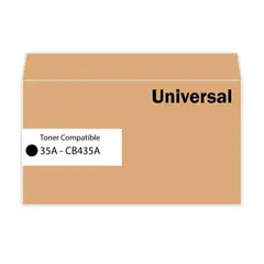 UNIVERSAL STUDIOS - Toner Hp CB435A 35A negro Compatible