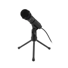 SEISA - MICRÓFONO CONDENSADOR PARA COMPUTADORA ORIGINAL SF-910 - NEGRO