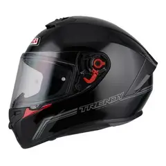 GENERICO - CASCO NZI COLOR NEGRO TALLA ¨M¨ V TRANSPARENTE CERTIFICADO