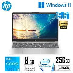 HP - Laptop 15-FD0004LA Intel CoreI3-N305 8GB RAM 256GB SSD 15.6" FHD Intel UHD Graphics