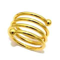 GENERICO - SET x6 AROS DE SEVILLETA GOLD