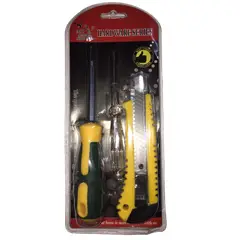 GENERICO - Herramientas kit desarmador doble probador de electricidad cuter