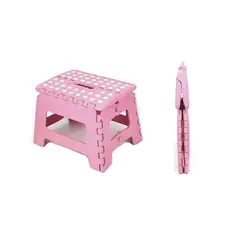 GENERICO - Mini silla banquito plegable ROSADO
