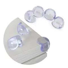 GENERICO - Protector de Esquinas Antigolpes 12 Pzs Transparente