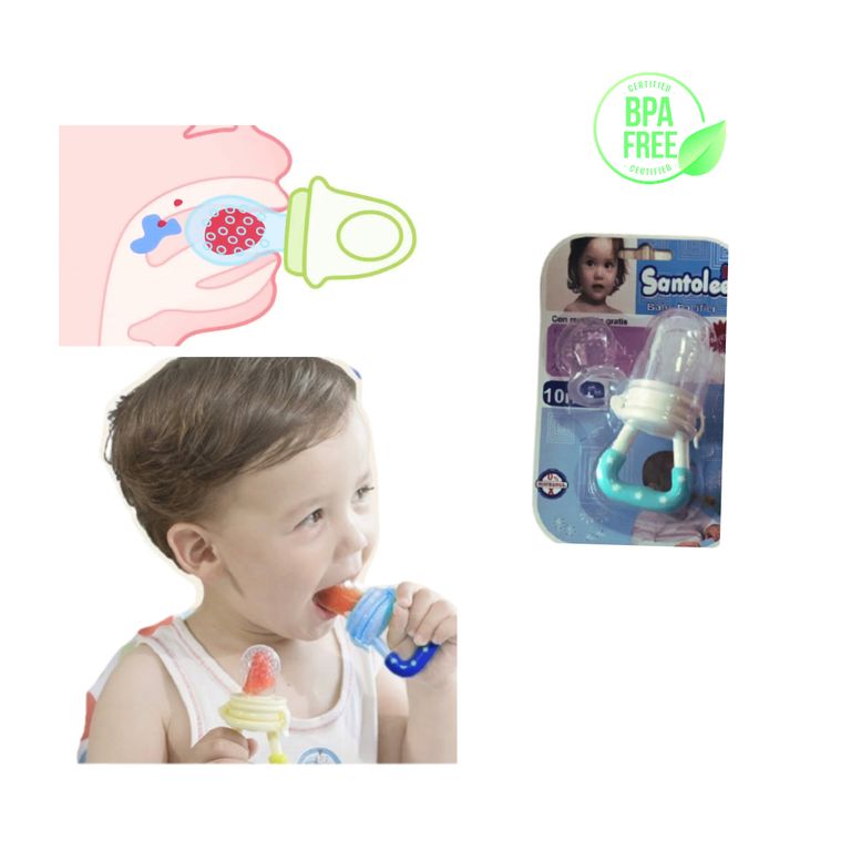 Chupón Anti-ahogo para bebes - Azul