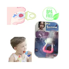 SANTOLEE - Chupón Anti-ahogo para bebes - Rosado