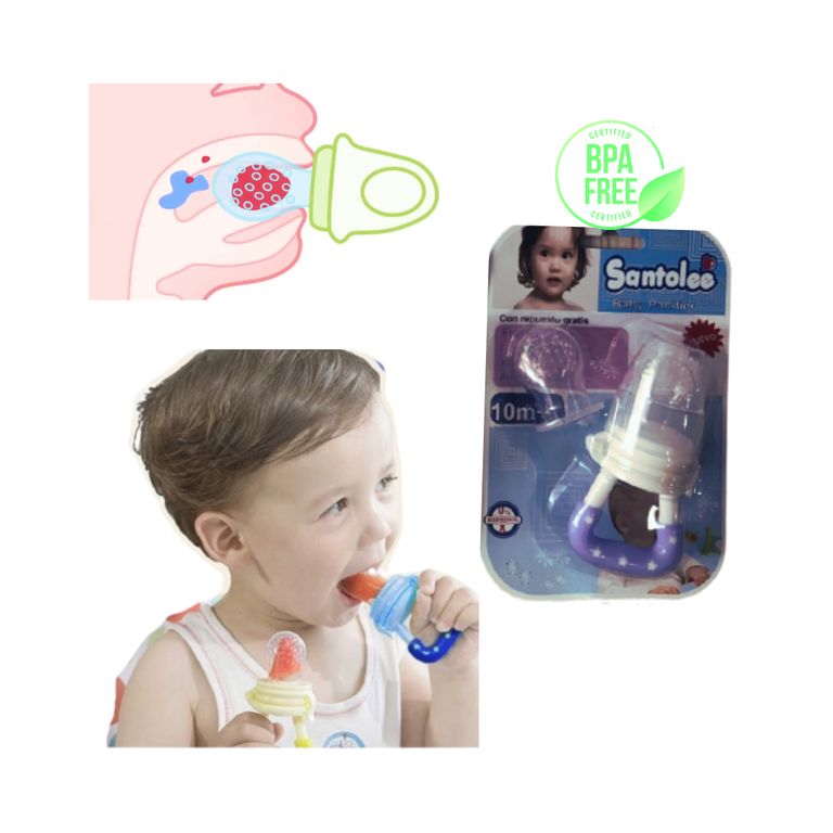 Chupón Anti-ahogo para bebes - Lila