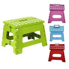 GENERICO - Mini banco silla plegable portátil multiuso VERDE
