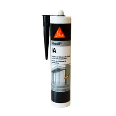 SIKA - Silicona Acética para Vidrios Sikasil IA Negro 280ml