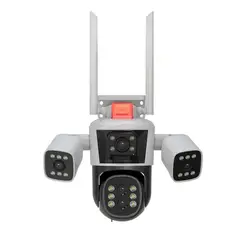 OEM - Cámara Exterior Triple Lente 8k FHD Regulable 360º