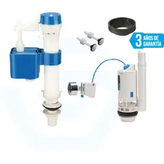 GALEZ - Accesorio de inodoro completo duak con cable control