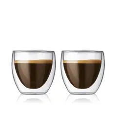 BODUM - Set de 2 vasos Pavina de 70ml