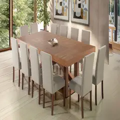 DMUEBLES - Comedor 12 sillas Ravello - Beige