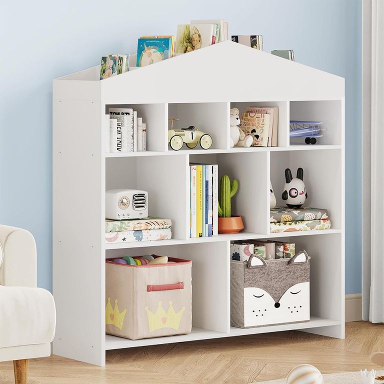 Librero Multifuncional Infantil Jade Blanco DIBA Muebles