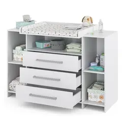 GENERICO - Comoda Cambiador de Bebe Premium Armado Mateo Petrox Home