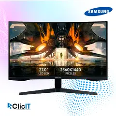 SAMSUNG - Monitor Gaming Odyssey G5 de 27 165Hz 1ms MPRT