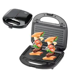 GENERICO - Maquina RAF Sandwichera Parrilla Multifuncional 850W