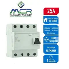 GENERAL ELECTRIC - Interruptor Diferencial 4x25A