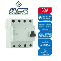 GENERAL ELECTRIC - Interruptor Diferencial 4x63A