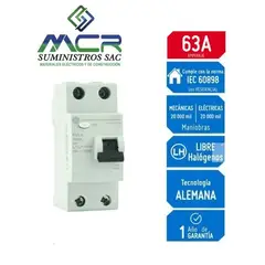 GENERAL ELECTRIC - Interruptor Diferencial 2x63A