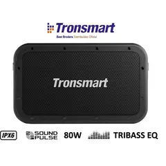 TRONSMART - Force Max 80W Parlante Bluetooth TriBass SoundPulse TWS