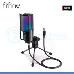 FIFINE - Micrófono K669PRO3 Con soporte