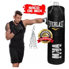 NACIONAL - Saco De Box de 150CM + Cadena - Boxeo - Training- Boxing